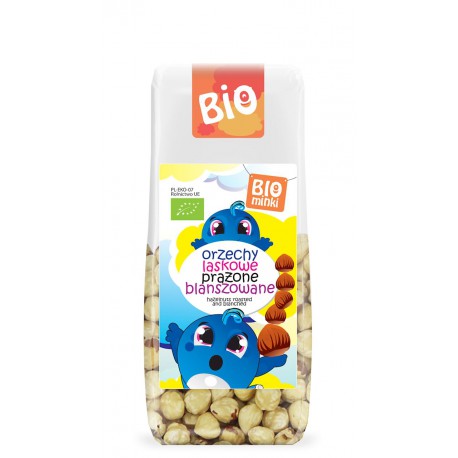 Organic hazelnut snack for children, BIO MINKI, 100 g.