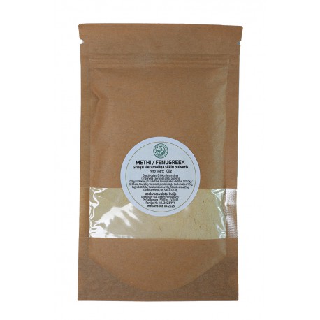 Ground Fenugreek Seed Powder (Methi), Herbals 100 