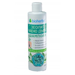 Shampoo with Zeolite and Tea Tree Oil, Bioherba, 270 ml