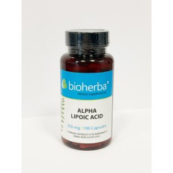 Alfa lipoinė rūgštis 300 mg – Bioherba, 100 kapsulių