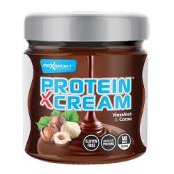 PROTEIN HAZELNUT & COCOA CREAM NO ADDED SUGAR GLUTEN-FREE 200 g - MAXSPORT