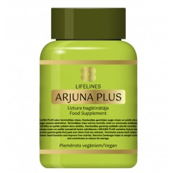 Dietary Supplement "Arjuna Plus" LIFELINES, 60 Capsules