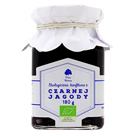 Organic Blueberry Jam 180 g – DARY NATURY