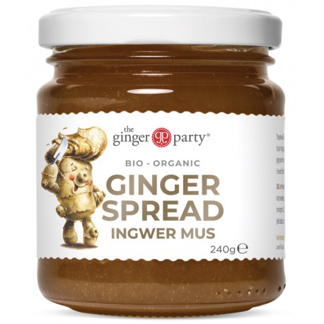 Ekologiškas imbiero džemas 240 g – GINGER PEOPLE