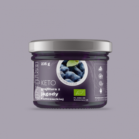 Keto Jam with Honeysuckle 235 g, BIO/ECO