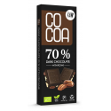 Organic Dark Chocolate 70% with Pecans, 40g – COCOA