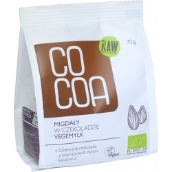 Organic Almonds in Vegan “Vegemilk” Chocolate – 70 g – COCOA