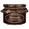 Vyšnių ir obuolių tyrė be pridėtinio cukraus, 310 g. ,KROKUS