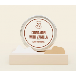 Cinnamon & Vanilla Body Mousse – Luxurious Skin Indulgence (150 ml)