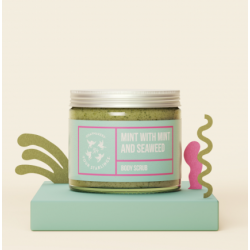 Mint with Mint and Seaweed Body Scrub – 250 ml, Four Starlings