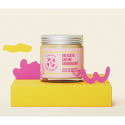 Kremas dezodorantas „CHECK YOURSELF“ su vanile ir palmarosa – 60 ml, Four Starlings
