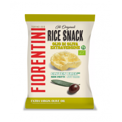 Organic Rice Snack with Extra Virgin Olive Oil, 40 g, FIORENTINI