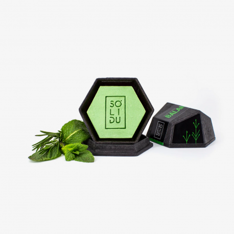 Natūralus kietasis šampūnas BALANCE, 70 g, SOLIDU