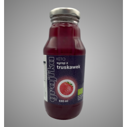 Organic KETO Strawberry Purée Syrup (330 ml) – Grajfka