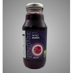 Organic KETO Raspberry Puree Syrup (330 ml) – Grajfka