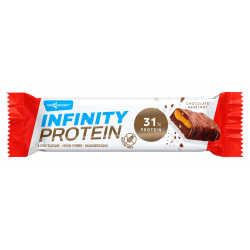 Gluten-Free Protein Bar with Caramel and Hazelnuts in Milk Chocolate – MAXSPORT, 55 g