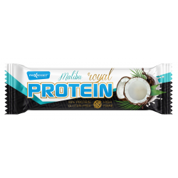 Baltyminis batonėlis su kokosu ir pienišku šokoladu, be glitimo – MAXSPORT, 60 g