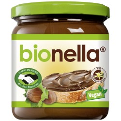 Organic Hazelnut and Cocoa Cream Bionella, 400 g