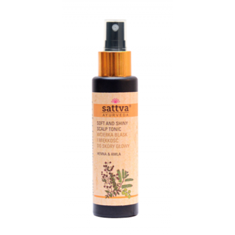 Natural Hair Lotion for Shine and Softness with Henna and Amla, 100 ml – SATTVA