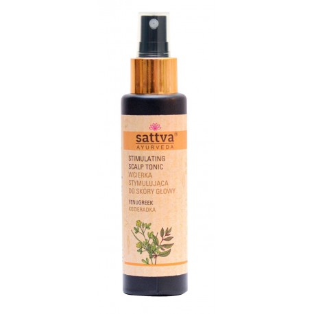 Natural Stimulating Hair Scalp Tonic with Fenugreek, 100 ml – SATTVA
