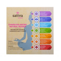 Natural Indian Incense “Chakra Balancing” – SATTVA (49 pcs)