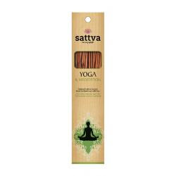 Natural Indian Incense “Yoga and Meditation” – SATTVA (15 pcs, 30 g)