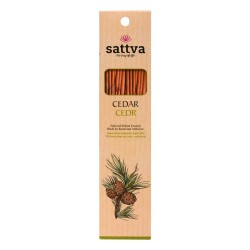 Dabīgas Indijas vīraks "Ciedrs" – SATTVA (15 gab., 30 g)