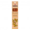 Natural Indian Incense "Sweet Almond" – SATTVA (15 pcs, 30 g)