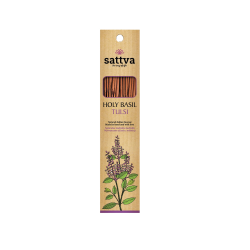 Natural Indian Incense "Tulsi" – SATTVA (15 pcs, 30 g)