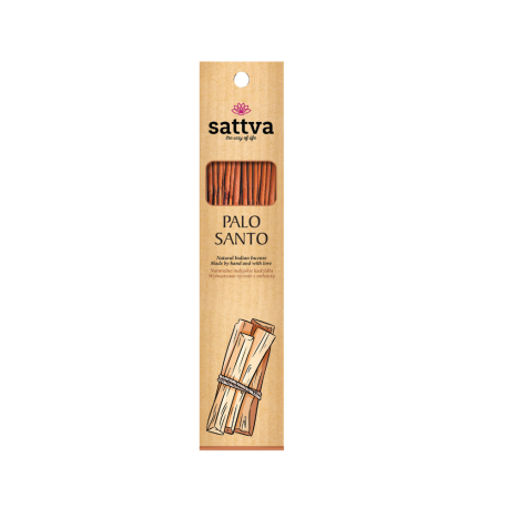 Natūralūs indiški smilkalai „Palo Santo“ – SATTVA (15 vnt., 30 g)