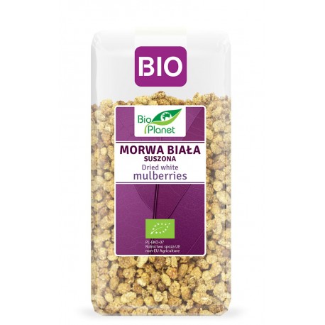 Ekologiškos džiovintos šilkmedžio uogos BIO PLANET, 250 g