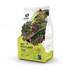 Ekologiškos aukštikalnių arabica/robusta kavos pupelės 250 g – OXFAM Fair Trade