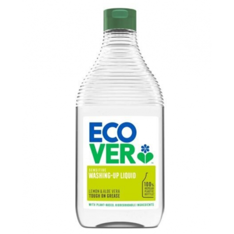 Ecover Lemon & Aloe Vera  indų plovimo skystis, 450 ml