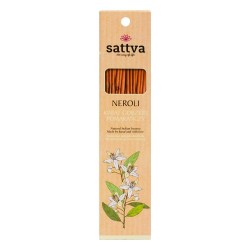 Dabiskie indiešu vīraka kociņi ar neroli aromātu – SATTVA (15 gab., 30 g)