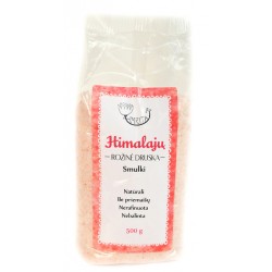 Smalkais rozā Himalaju sāls AMRITA, 500 g