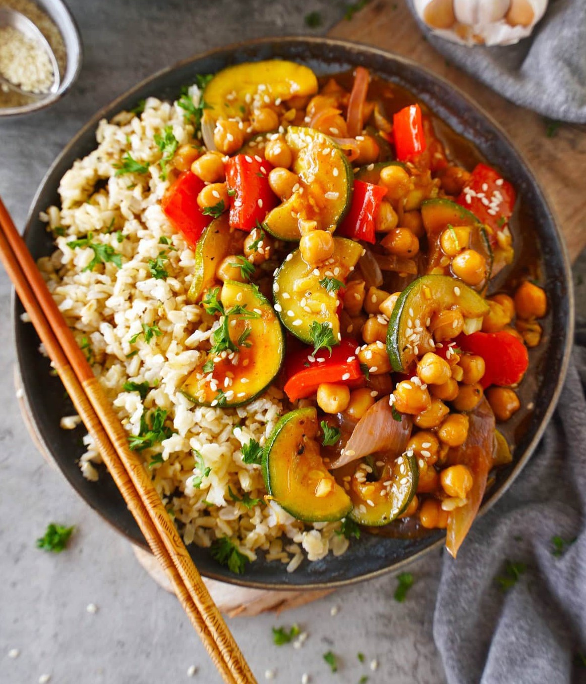 Zucchini Stir-Fry