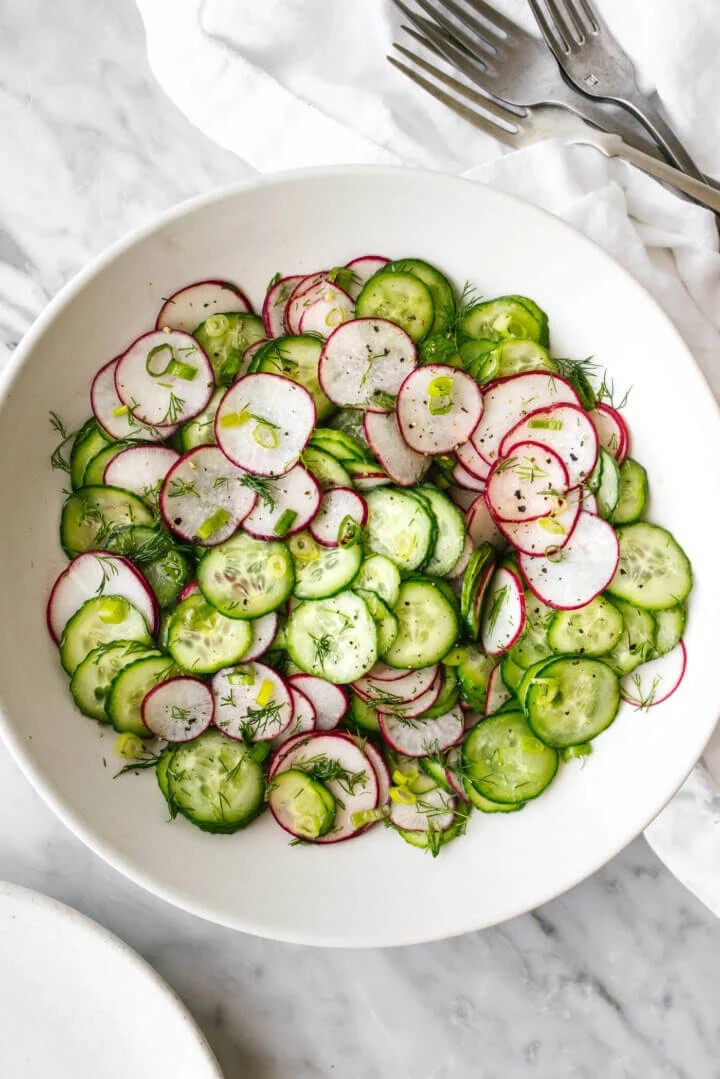 Cucumber and Radish Salad