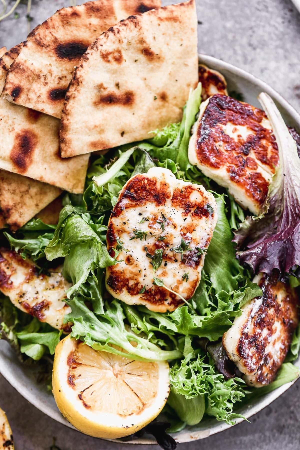 Grilled Halloumi Cheese