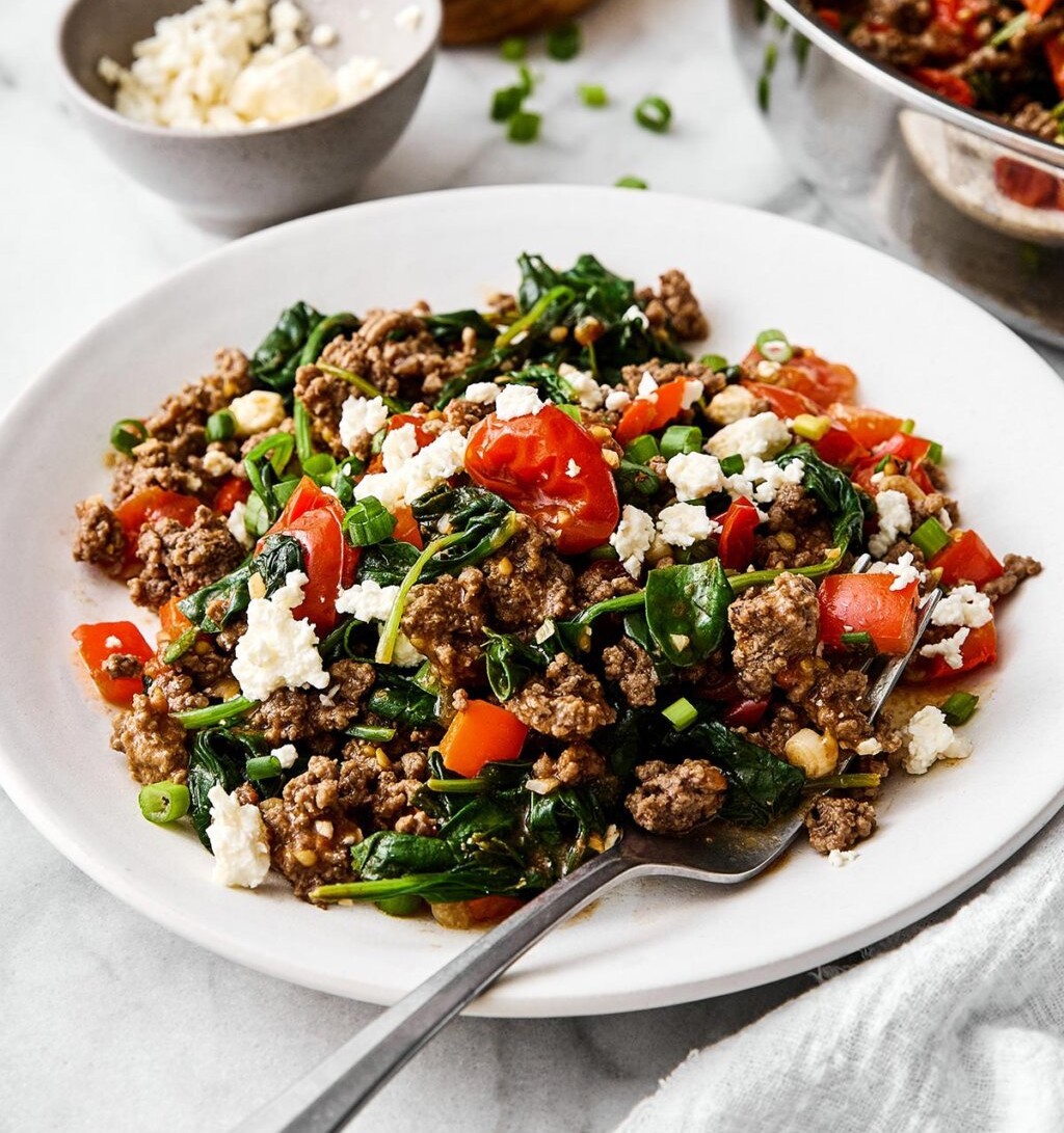 Mediterranean-Style Ground Beef