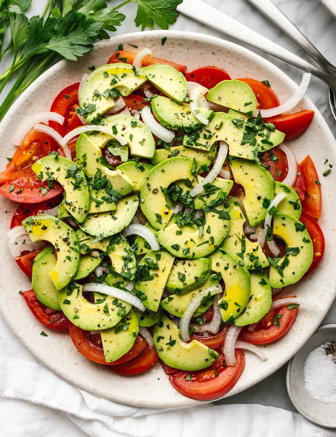 Tomato and Avocado Salad