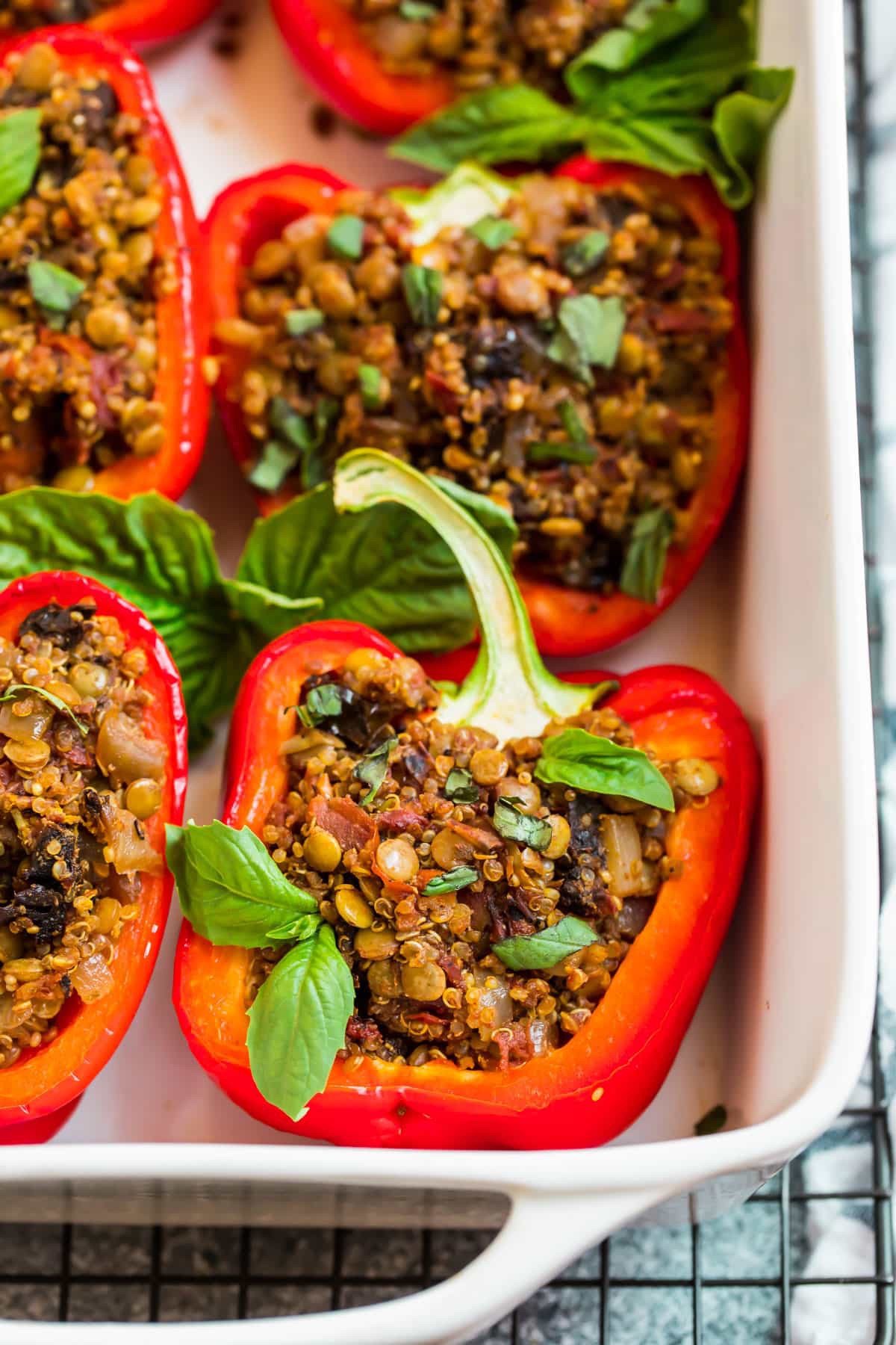 Quinoa-Stuffed Peppers