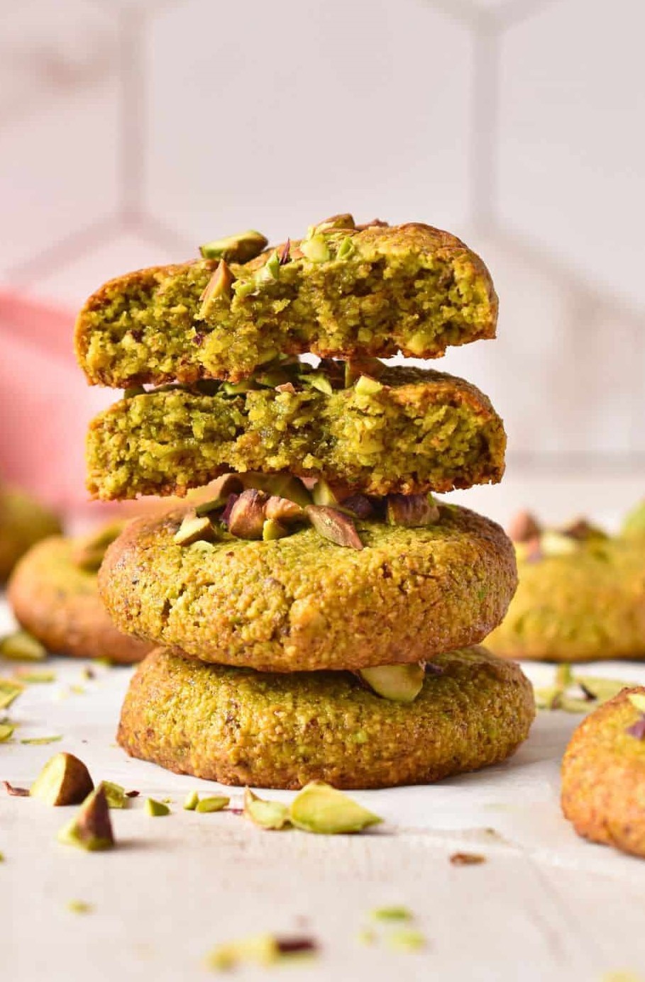 4-Ingredient Pistachio Cookies