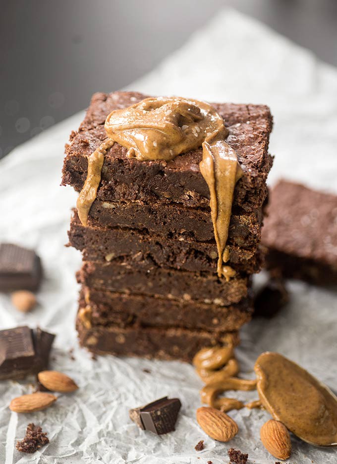 Flourless Freezer Brownies