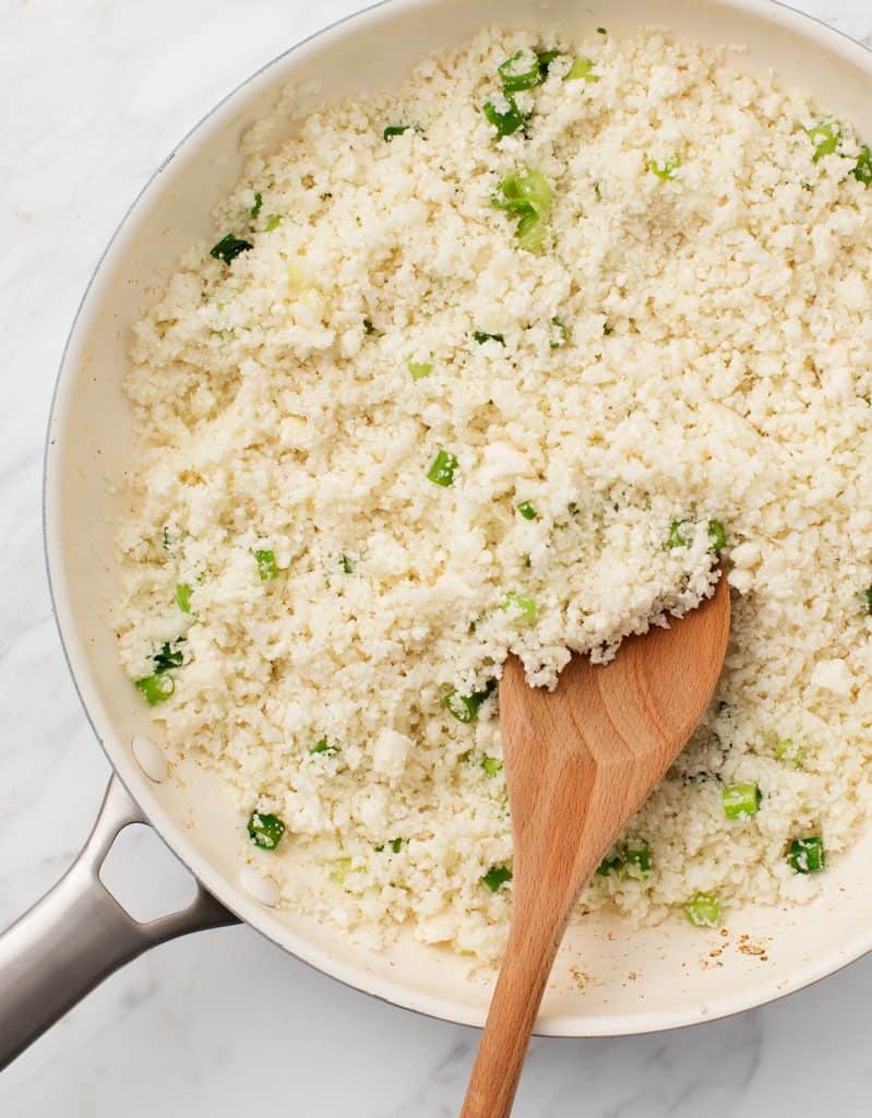 Cauliflower "Rice"