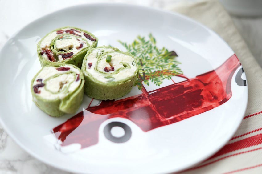 Cranberry Feta Pinwheels