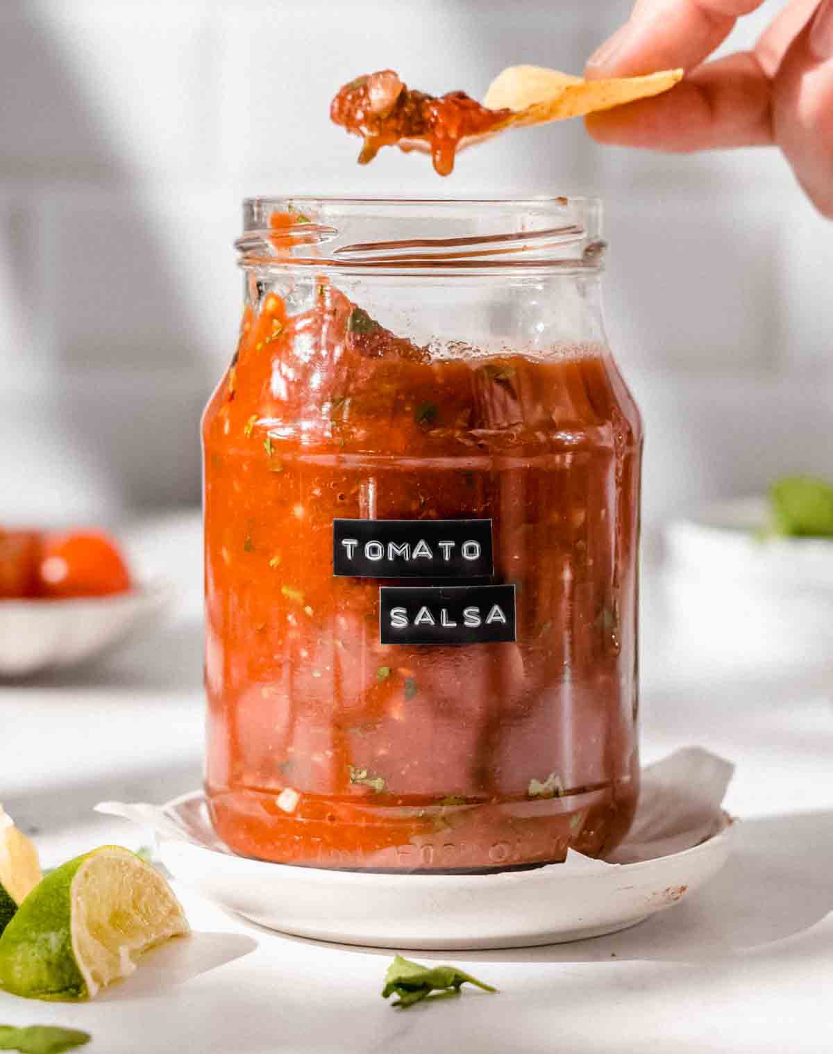 Easy Mexican Salsa Sauce (From Canned Tomatoes)