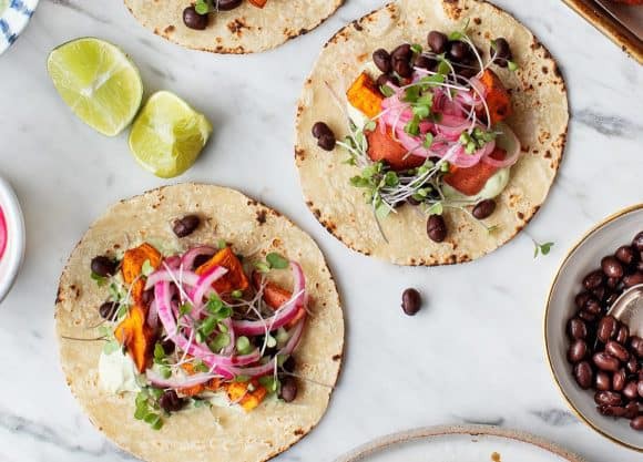 Mexican Sweet Potato Tacos